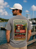 American Labs Short Sleeve Tee - Grey