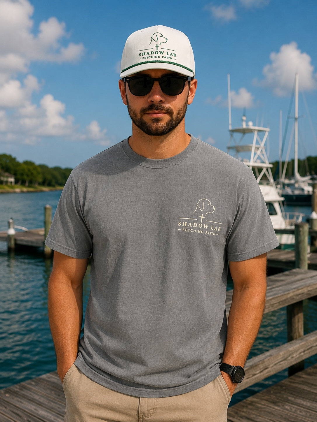 American Labs Short Sleeve Tee - Grey