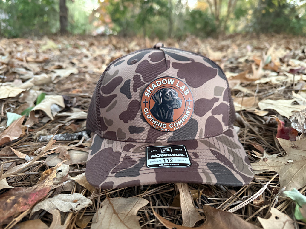 Signature Leather Patch Hat - Classic Duck Camo