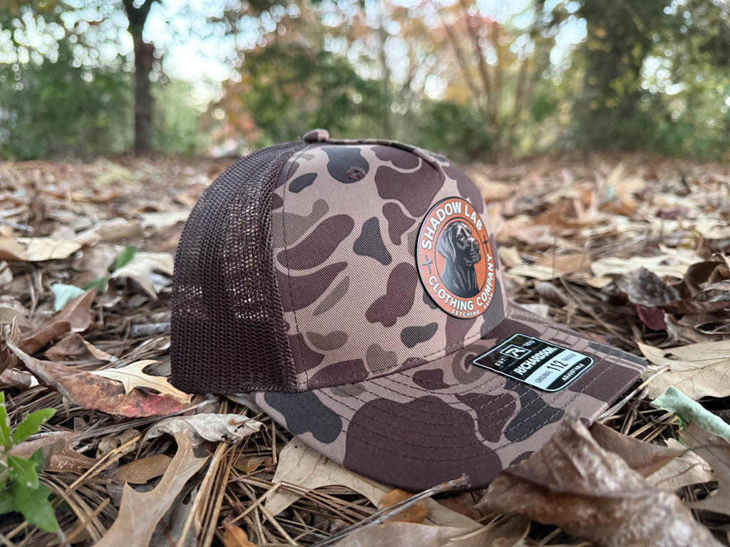 Signature Leather Patch Hat - Classic Duck Camo