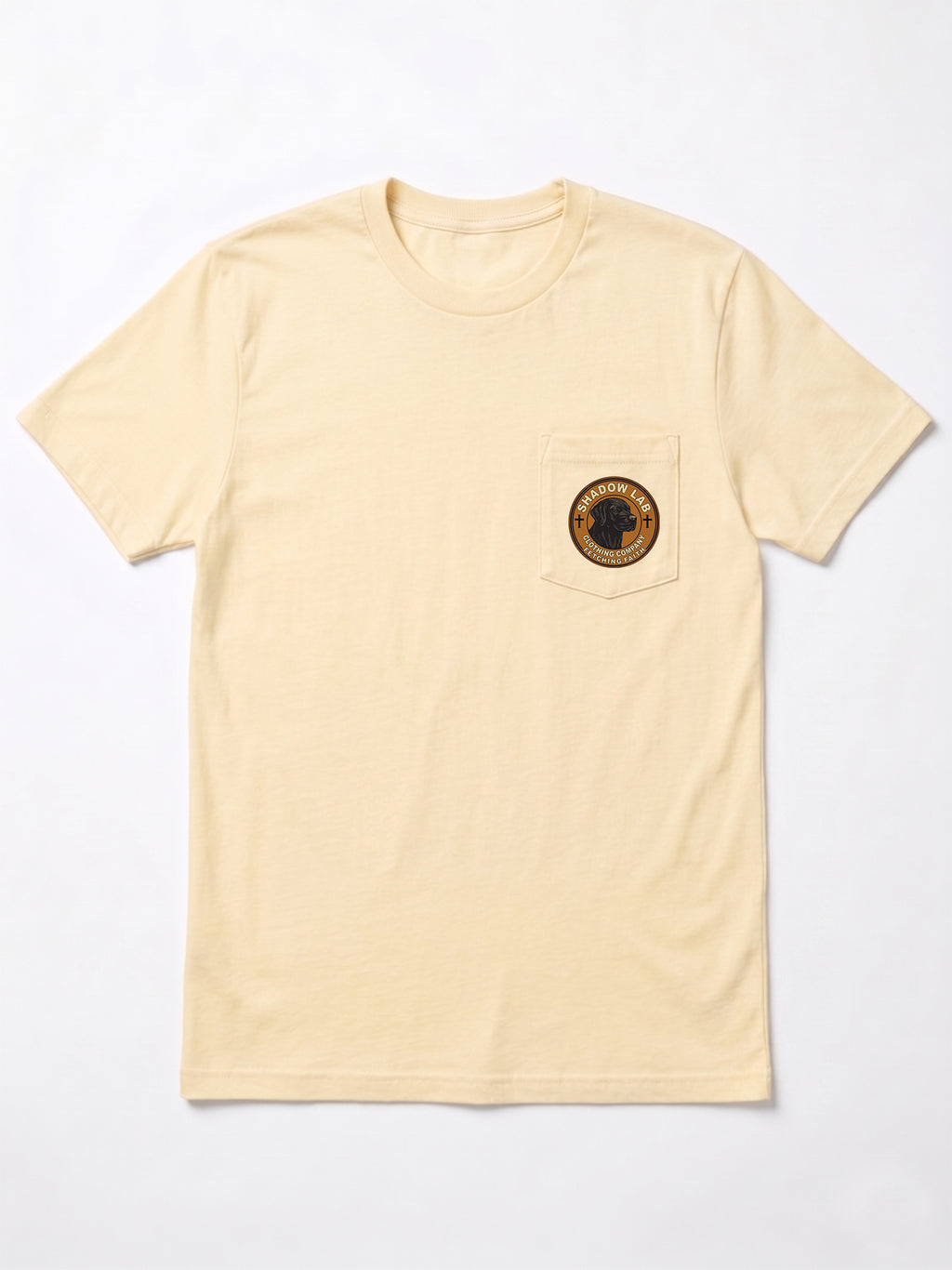 White Lab Out West "Fetching Faith" Short Sleeve Tee - Butter